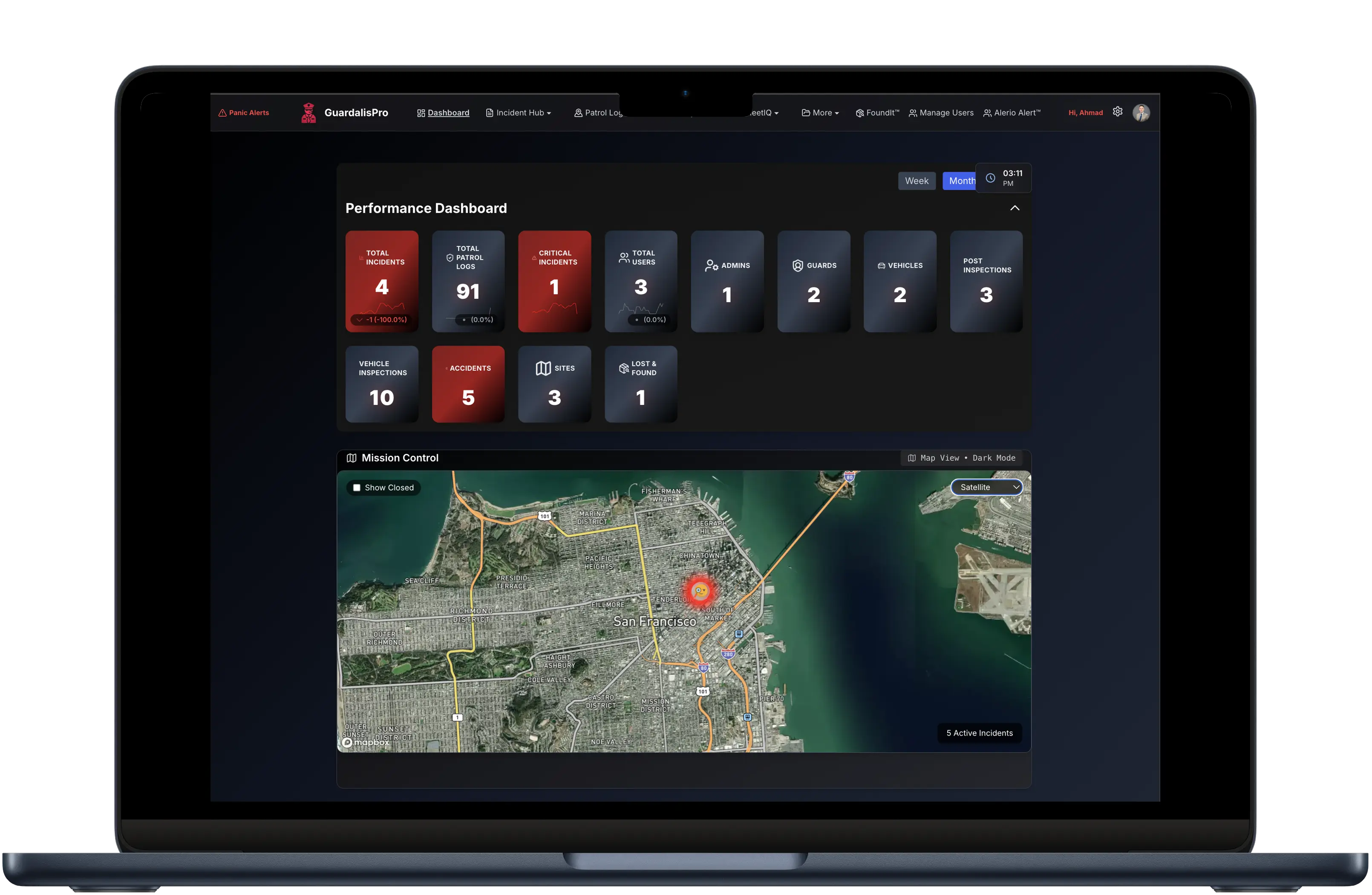 Mission Control Dashboard